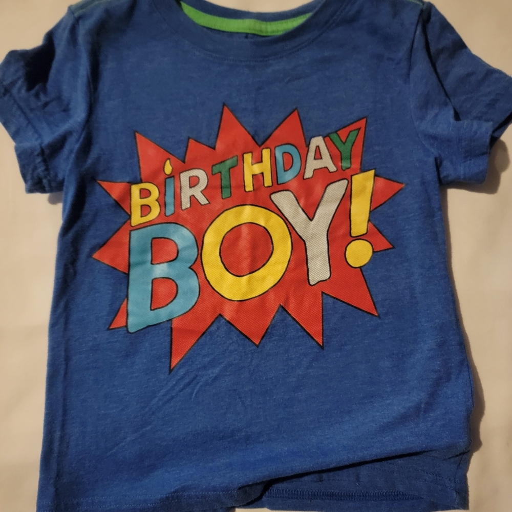 Birthday boy! Tee 4T